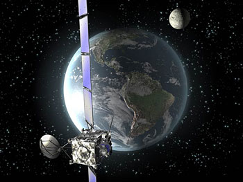 Европейский космический аппарат Rosetta приближается к Земле