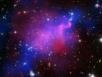Обнаружено самое большое скопление темной материи