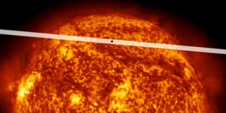 Прохождение Меркурия по диску Солнца 07.05.2003