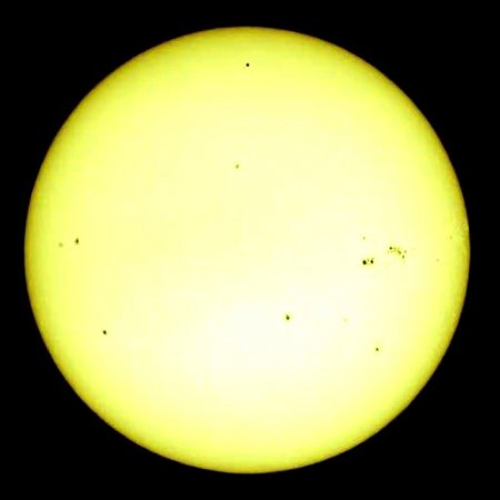 Прохождение Меркурия по диску Солнца 07.05.2003