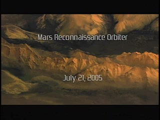 Mars Reconnaissance Orbiter:  
