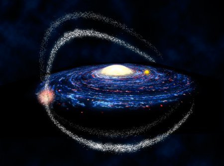Карликовая галактика в Стрельце - зверь с четырьмя хвостами?