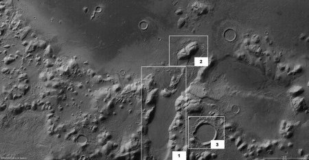 На Марсе нашли место, где могут скрываться огромные ледники