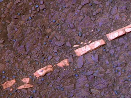 На Марсе обнаружен гипс