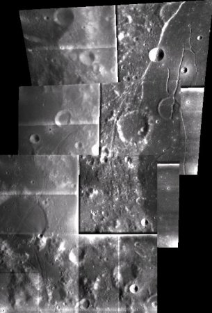 SMART-1 изучает вулканическую и геологическую активность Луны